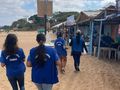As fiscalizações são realizadas aos sábados e domingos por uma equipe do órgão.