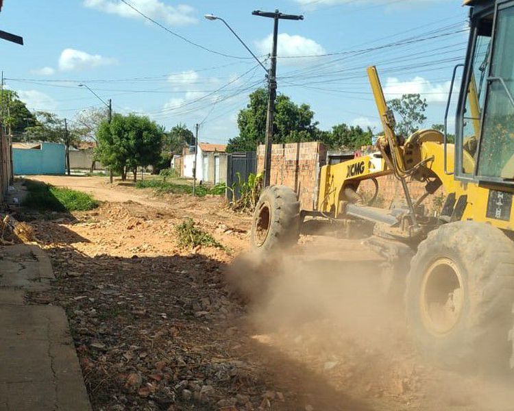 Serviços de infraestrutura continuam atendendo Parque Alvorada