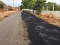 Prefeitura pavimenta Avenida Circular Atlântica, Parque Alvorada I, em frente ao cemitério Jardim das Rosas