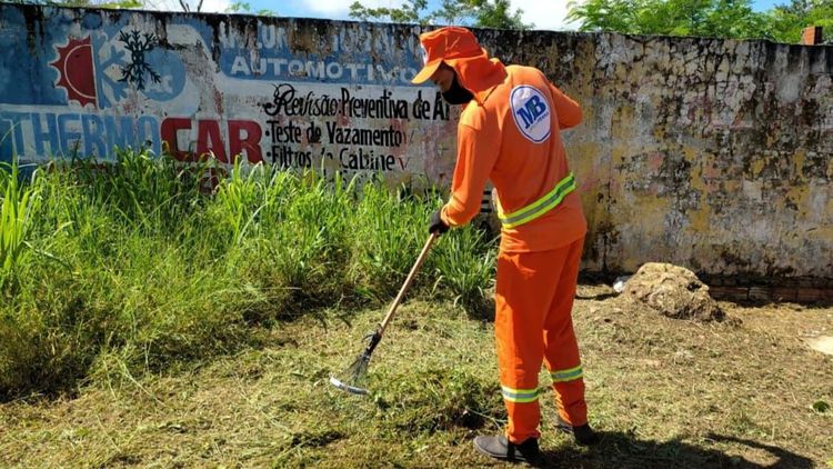 Vilinha recebe equipes de limpeza urbana do município