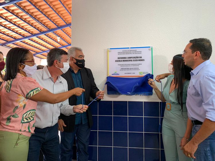 Escola Municipal Eliza Nunes é inaugurada com participação da comunidade escolar