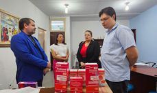 Os medicamentos foram enttregues na sede da Segov, na última  sexta-feira,24.