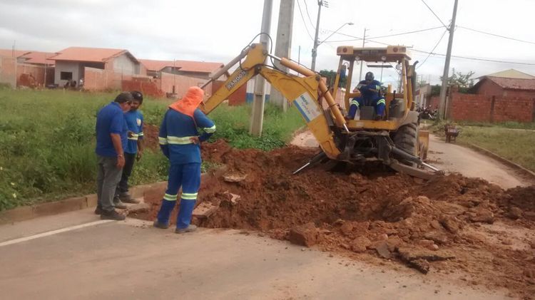 Prefeitura executa obras de drenagens no Santa Inês e Nova Imperatriz