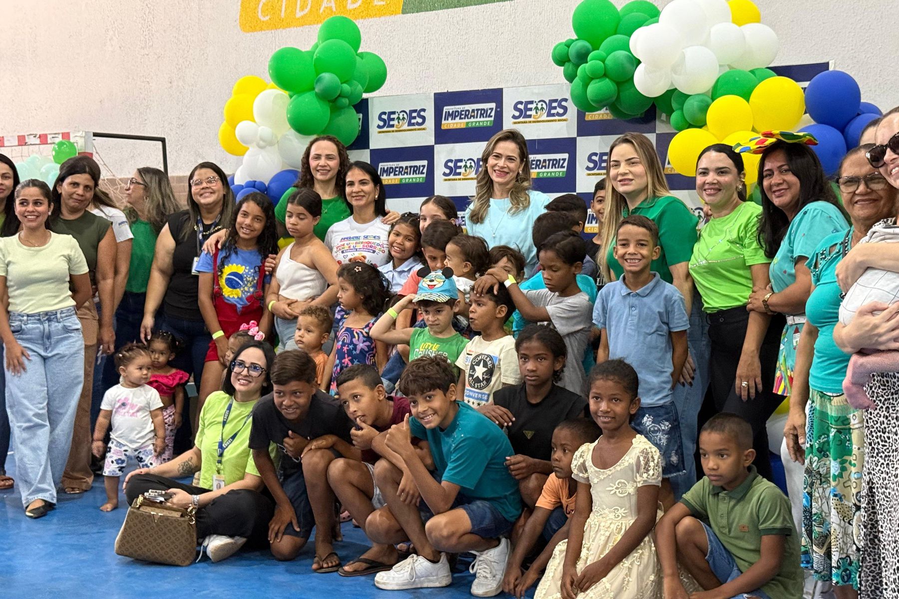SEDES promove ação solidária para mais de 400 crianças em Imperatriz