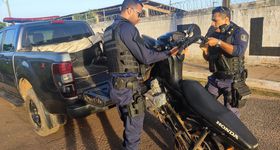 Moto furtada em Bastos é recuperada pela Guarda Municipal de