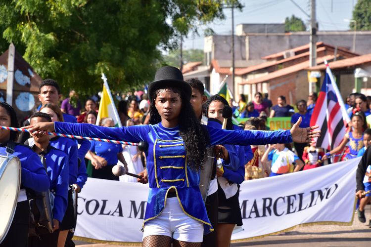 Desfile Cívico das Escolas da Zona Rural Celebra a Cultura e tradição cívica