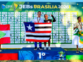 Pedro Jorge, estudante da Escola Municipal Afonso Pena, conquistou medalha de Ouro nos Jogos Escolares Brasileiro.