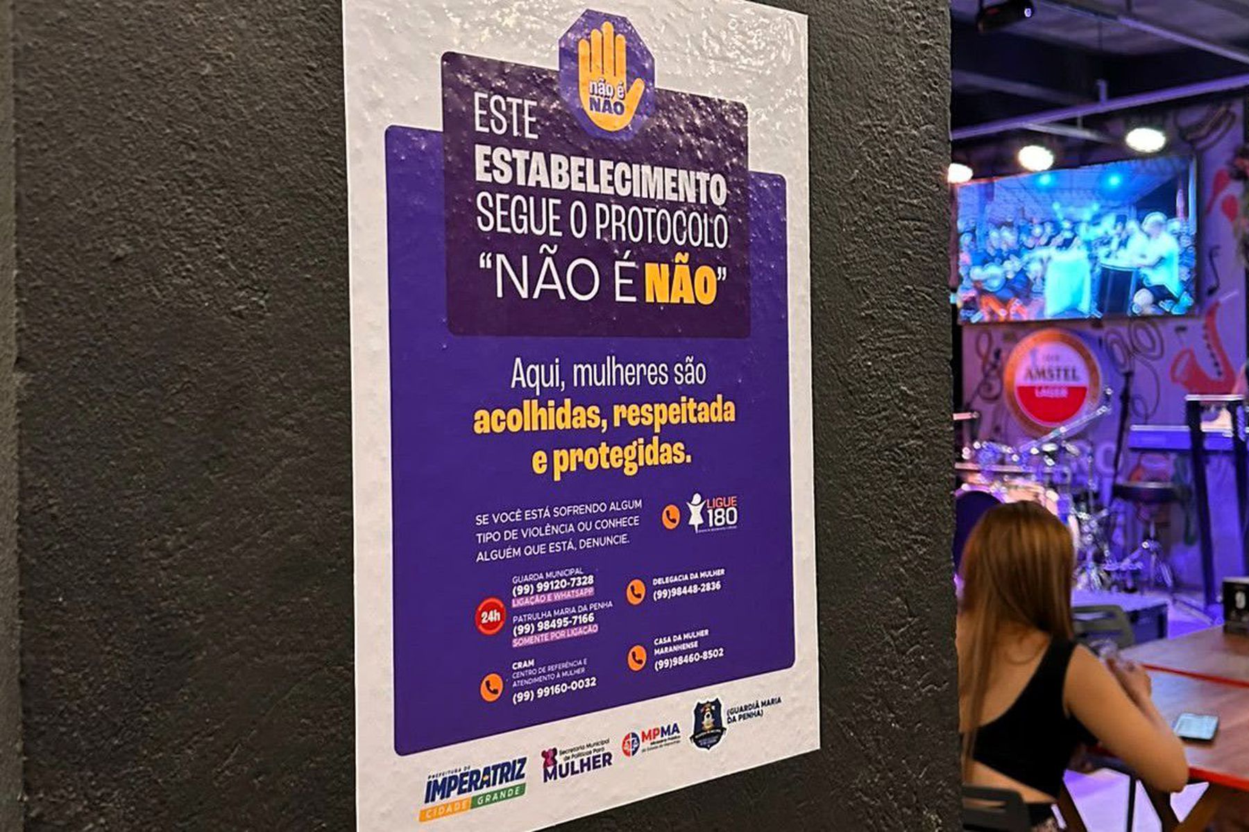 Prefeitura de Imperatriz sanciona lei que amplia medidas de prevenção à violência contra mulheres em estabelecimentos de lazer