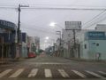 Avançam serviços de modernização da iluminação pública da Rua Luís Domingues, Centro