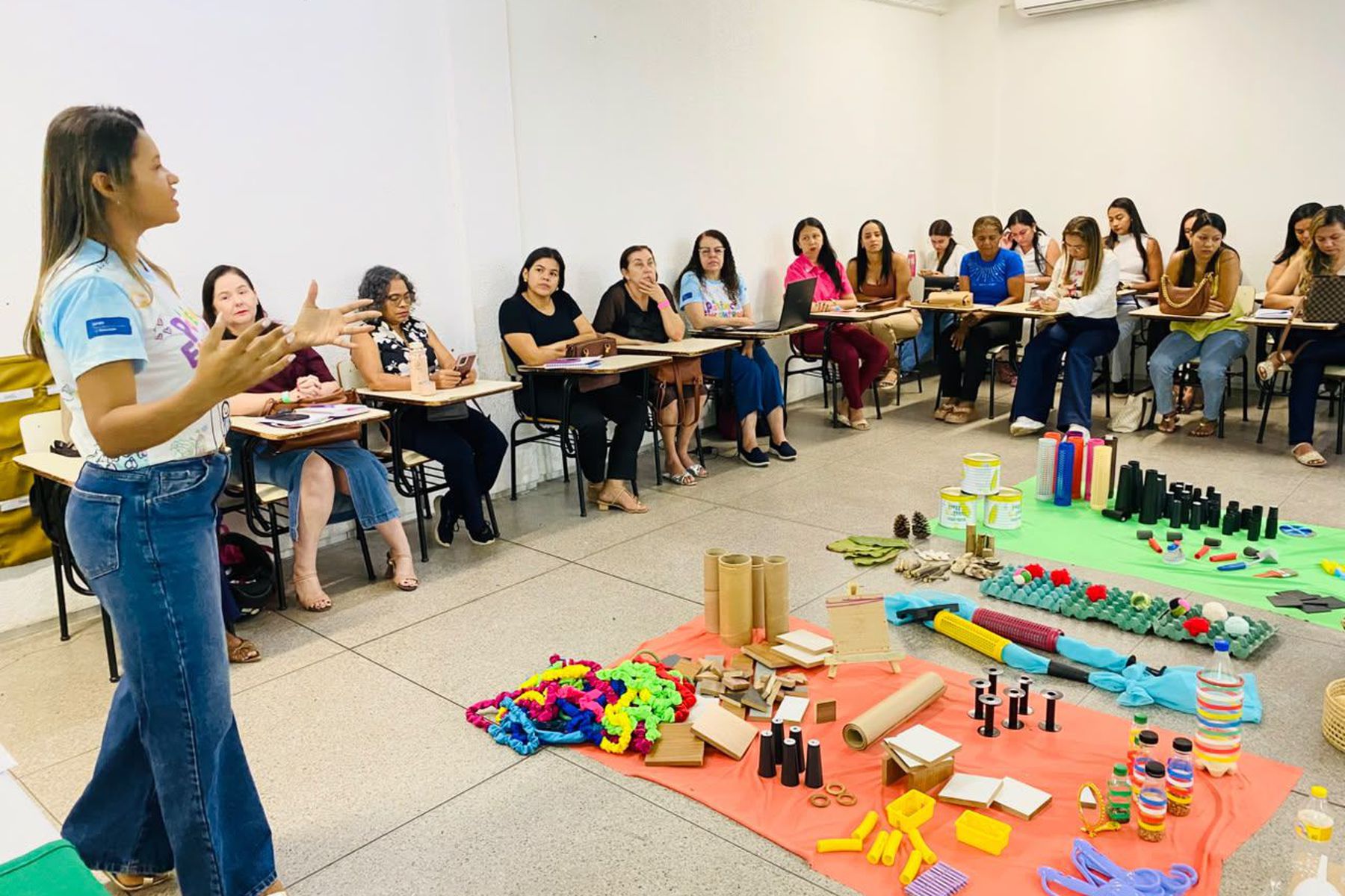 Protagonismo infantil é destaque em formação continuada que reúne profissionais da Educação Infantil de Imperatriz