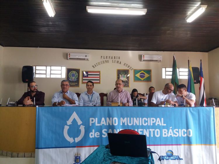 Semmarh participa de entrega do Plano de Saneamento Básico de João Lisboa