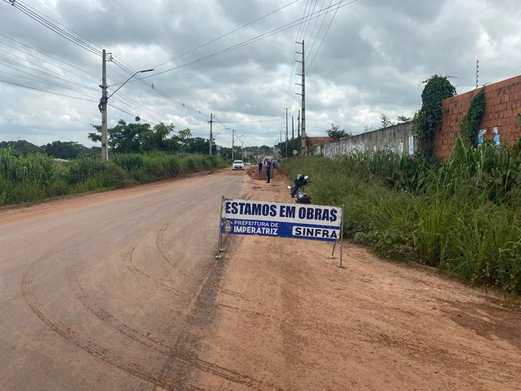 Anel viário passa por manutenção para facilitar o tráfego de veículos