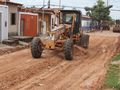 Máquinas iniciam pela Rua Guarani recuperação de vias na Vila Redenção II