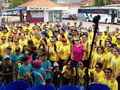 Ação reuniu cerca de 200 voluntários que se empenharam no Dia D,  pela preservação do Rio Tocantins.