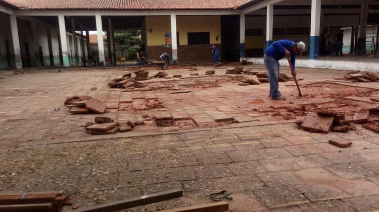 Escola Municipal Paulo Freire recebe melhorias na estrutura física