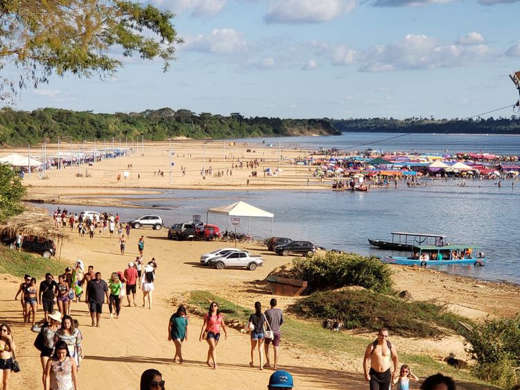 Cerca de 130 mil pessoas passaram pelas praias do Cacau e do Meio