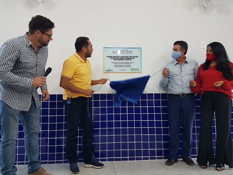 Prefeitura entrega nova Escola Tocantins em live pela internet