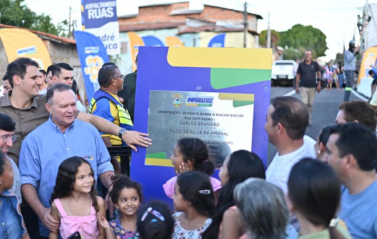 Ponte da Rua Dom Pedro I é inaugurada e devolve mobilidade ao moradores do bairro Bacuri