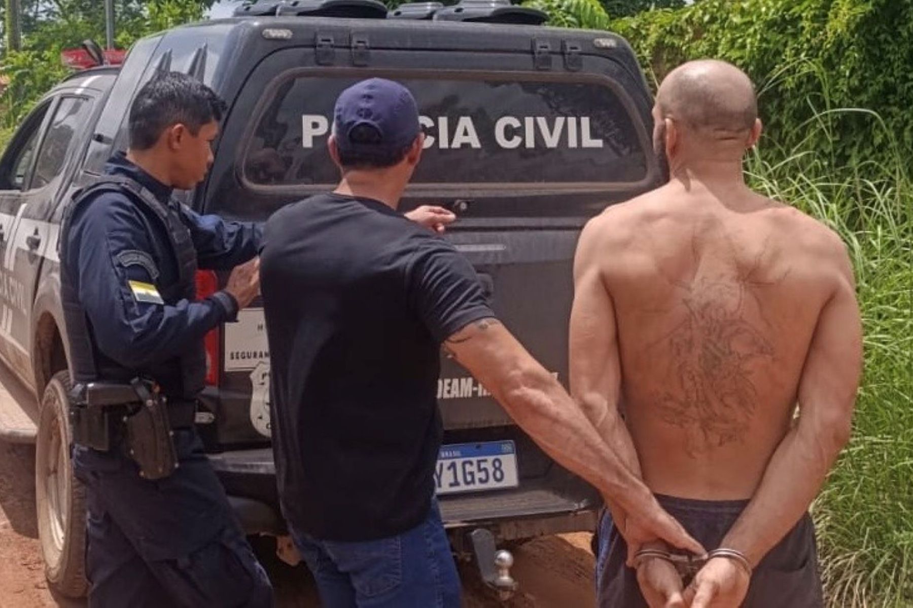 Guarda Municipal prende agressor foragido por violência doméstica em Imperatriz