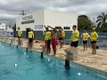 Candidatos ao cargo de guarda-vidas participam das primeiras atividades práticas do curso de formação promovido pela Defesa Civil de Imperatriz em parceria com o Corpo de Bombeiros Militar do Maranhão.