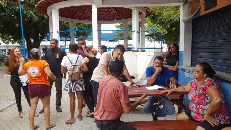 Gestão municipal e vendedores de comida alinham sobre manutenção de limpeza do Panelódromo