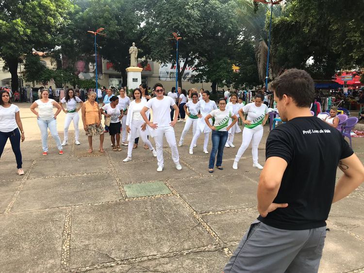 Ato na Praça de Fátima encerra campanha "Janeiro Branco"