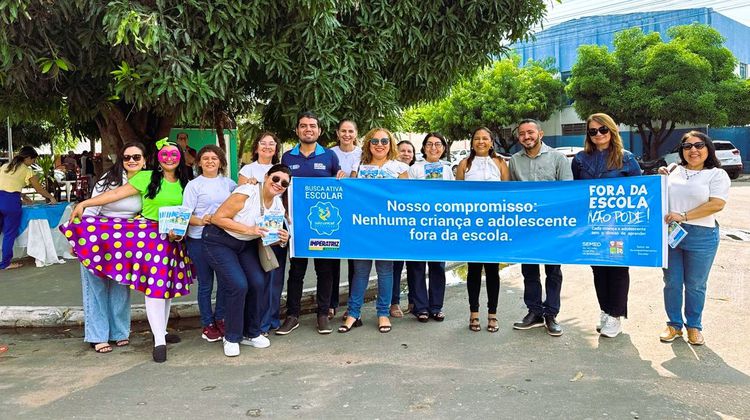 Pit Stop do Dia D da Busca Ativa Escolar incentiva a permanência na escola