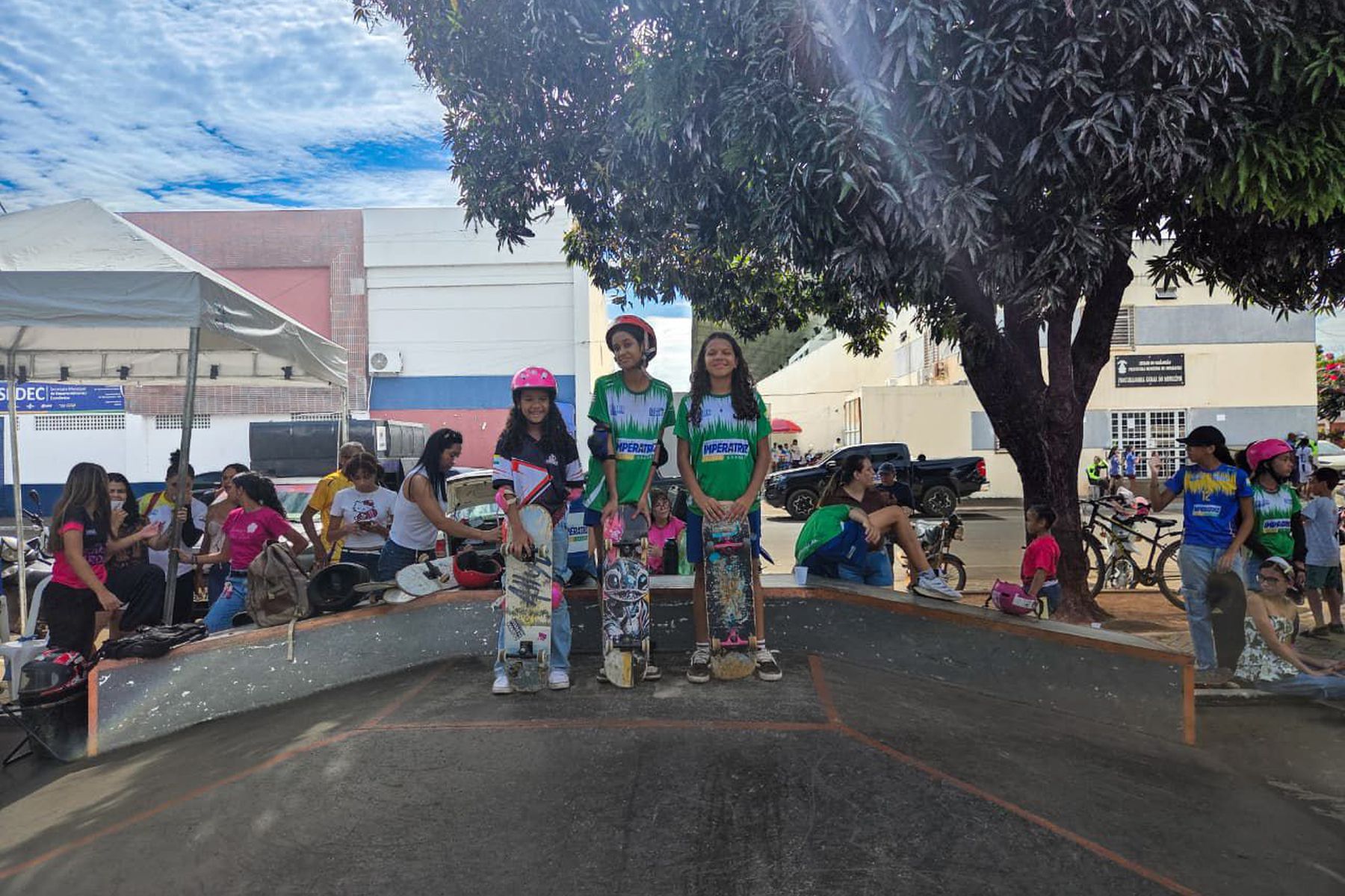 JEIS 2026 registra recorde de participação feminina no skate em Imperatriz