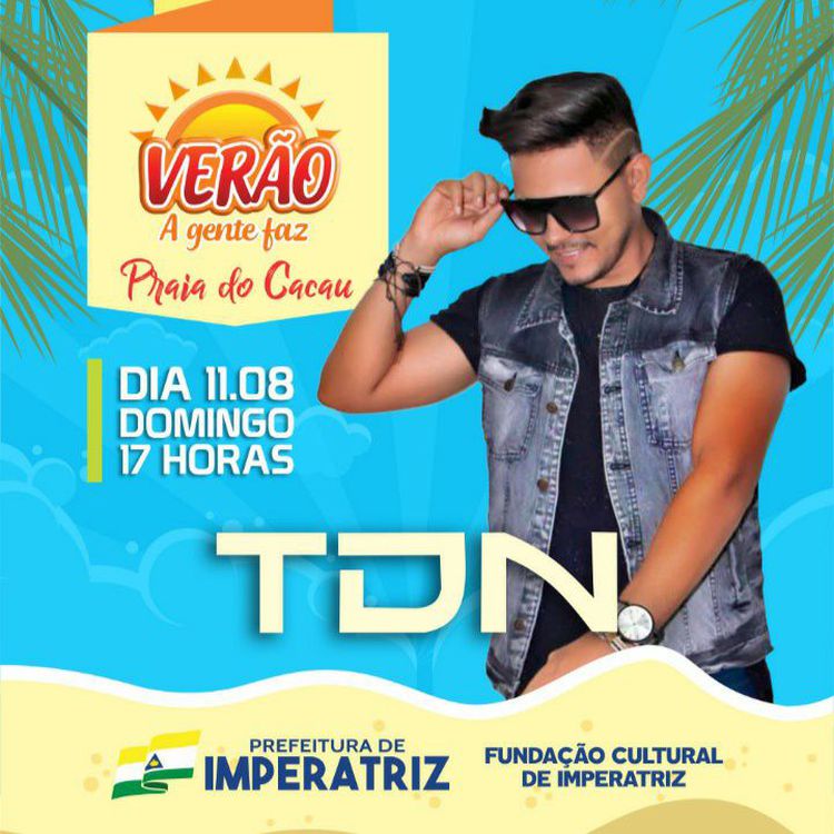 Banda Tadin de Nóis se apresenta na Praia do Cacau