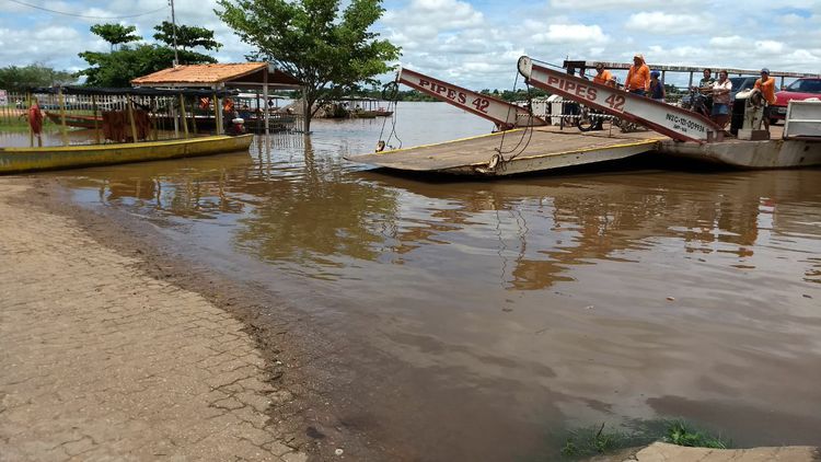 Após nova elevação, nível do Rio Tocantins permanece estável nesta segunda-feira