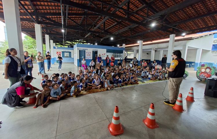 Projeto Educação para o Trânsito realizou mais de 500 ações em escolas e empresas de Imperatriz