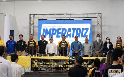 Prefeitura de Imperatriz abre oficialmente o Maio Amarelo 2026