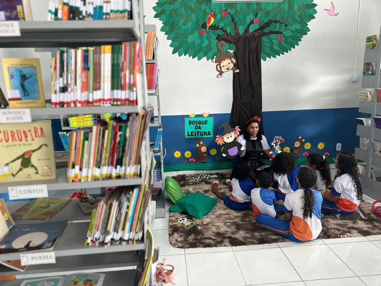 Conhecimento e cultura: Salas de leituras nas escolas municipais têm acervo renovado