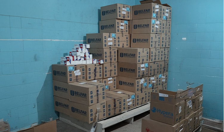 SEMUS recebe grande remessa de medicamentos para reforçar a saúde em Imperatriz