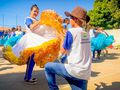 Ensaio da junina da Escola Municipal Bilíngue para Surdos Professor Telasco Pereira Filho, que une dança, Libras e cultura nordestina no tema “Da Cultura Nordestina à Identidade Surda: Libras que Conecta Histórias”.