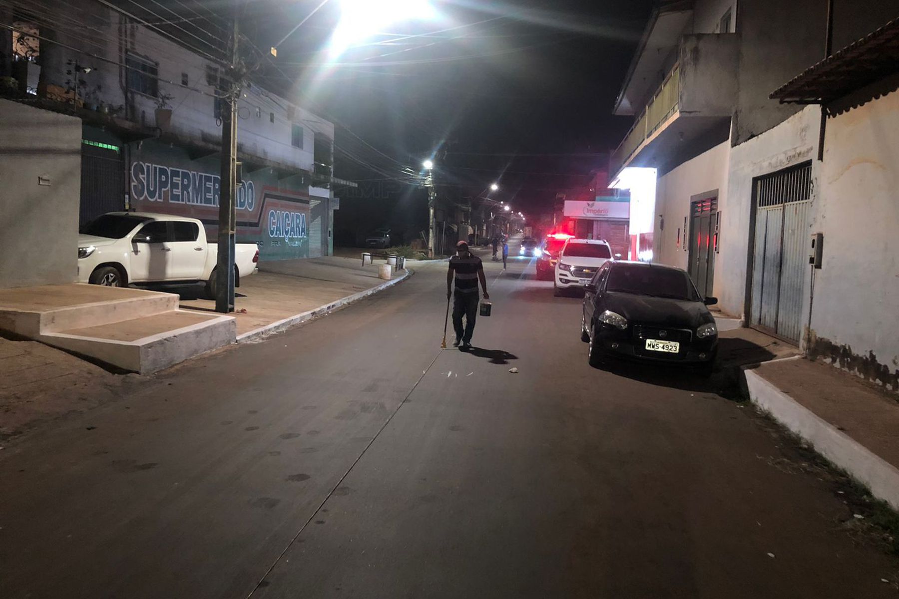 Setran inicia pré-marcação para sinalizar ruas na Vila Redenção