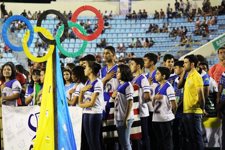 Abertura do Jogos Escolares JIBINS 2017 