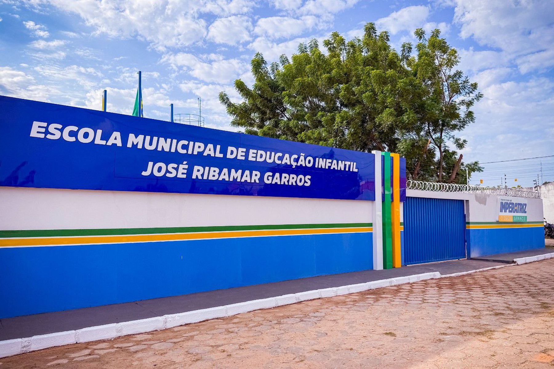 EMEI José Ribamar Garros é reinaugurada após ampla reforma
