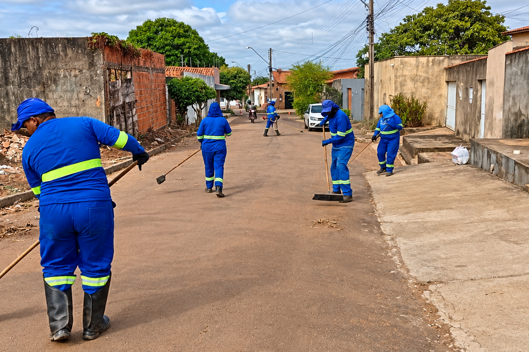 Mutirão Bairro Limpo recolhe mais de 28 mil toneladas de resíduos no mês de Setembro