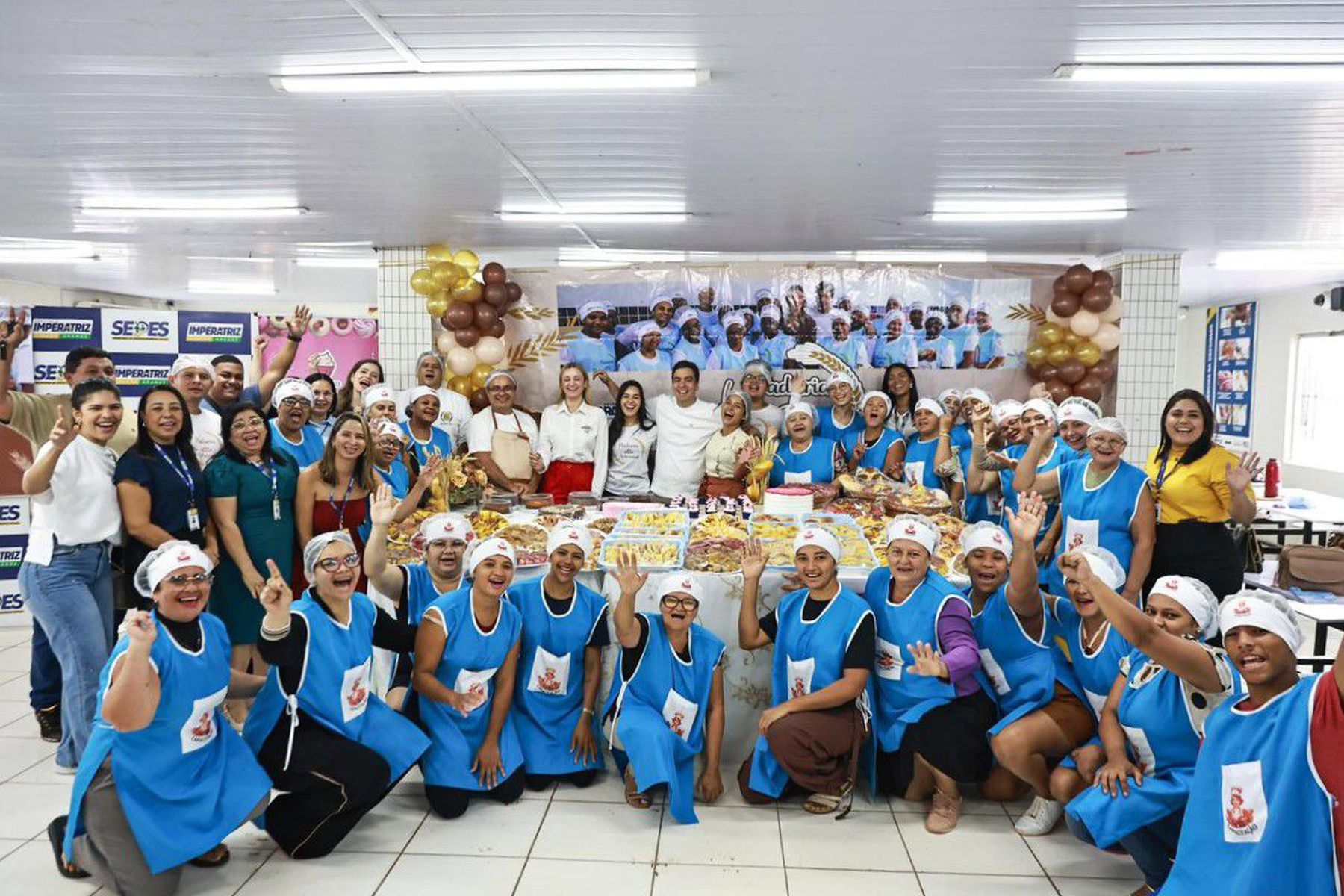 Cursos de confeitaria e padaria artesanal qualificam mulheres atendidas pelo CRAS em Imperatriz