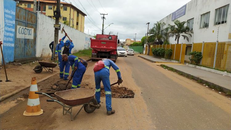 Recuperação de ruas e avenidas chegam a mais nove bairros de Imperatriz