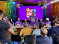 A coletiva de apresentação do Carnaval da Prefs 2026 foi realizada na sala de imprensa do Estádio Municipal Frei Epifânio D’Abadia.