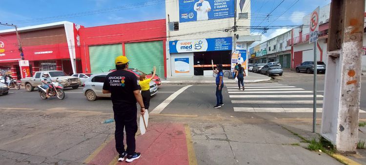 Projeto "Cidadania na Faixa" avança em mais um trecho da Avenida Babaçulândia