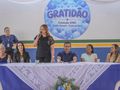 Cerimônia marcou a reforma e climatização da extensão da EMEI Jardim Sumaré, no Canto da Serra, com mais acesso à Educação Infantil na região.