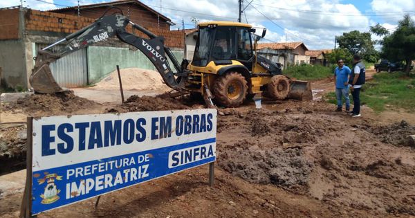 Obra De Drenagem Profunda Vai Melhorar O Escoamento De guas Pluviais E 