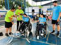 O festival teve objetivo de proporcionar lazer aos participantes por meio da prática esportiva inclusiva.
