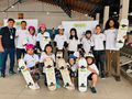 O projeto Escola Skate Brasil integra a rotina da Escola Municipal  Madalena de Canossa em Imperatriz, com aulas duas vezes por semana e todo o material fornecido pela CBSk.