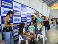 Atletas do municipal têm momento de beleza antes dos jogos.