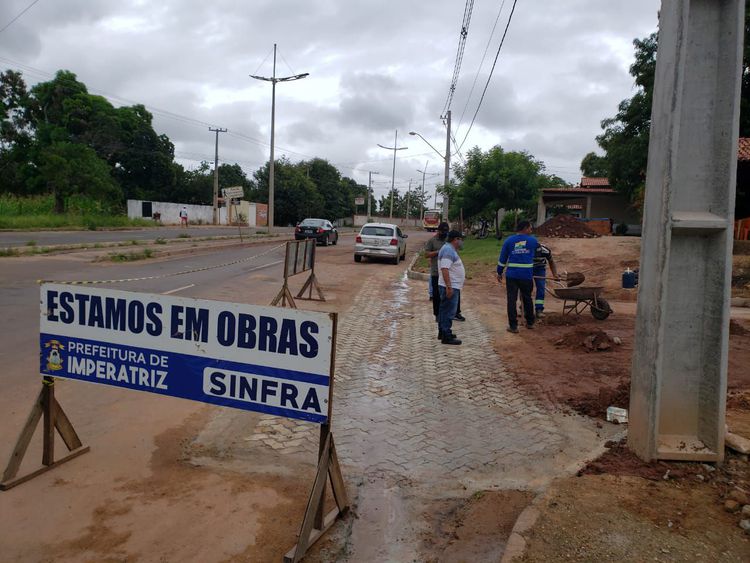 Obras de passagens molhadas são concluídas nos bairros de Imperatriz