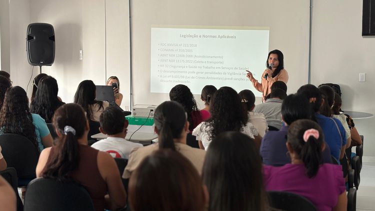 Atenção Primária promove capacitação sobre gestão segura dos resíduos de serviços de saúde